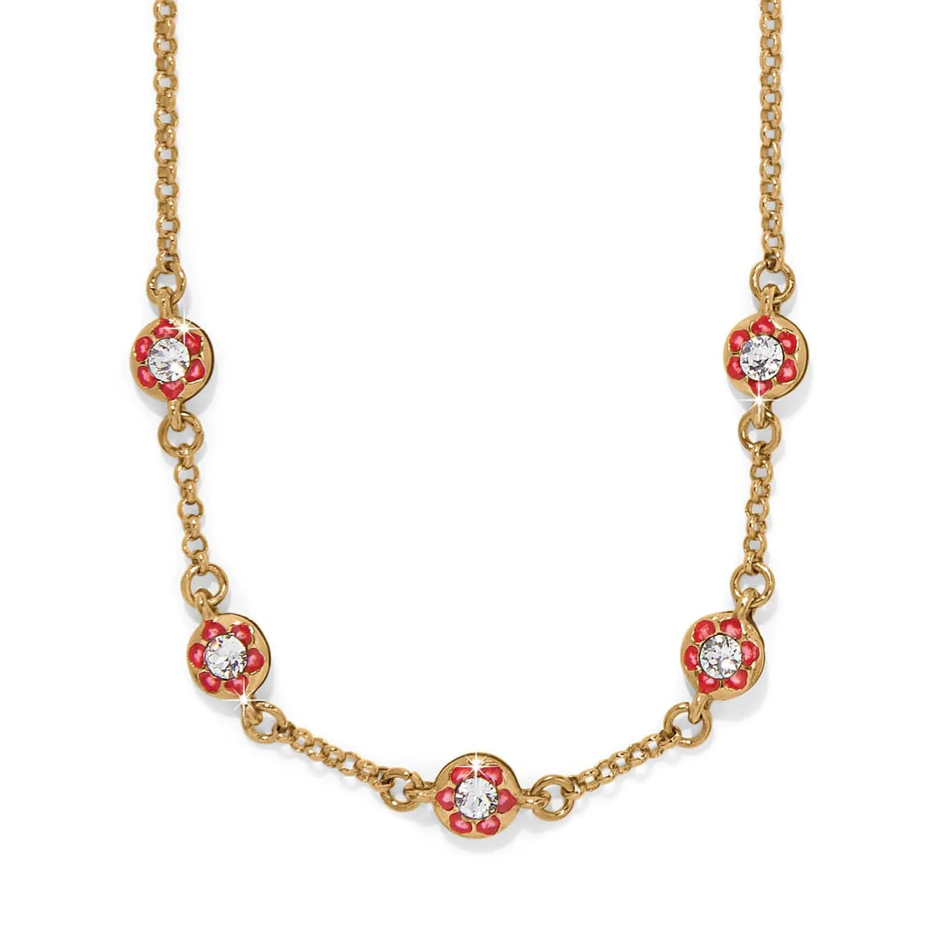 Sydney Poppy Short Necklace Gold JM7747