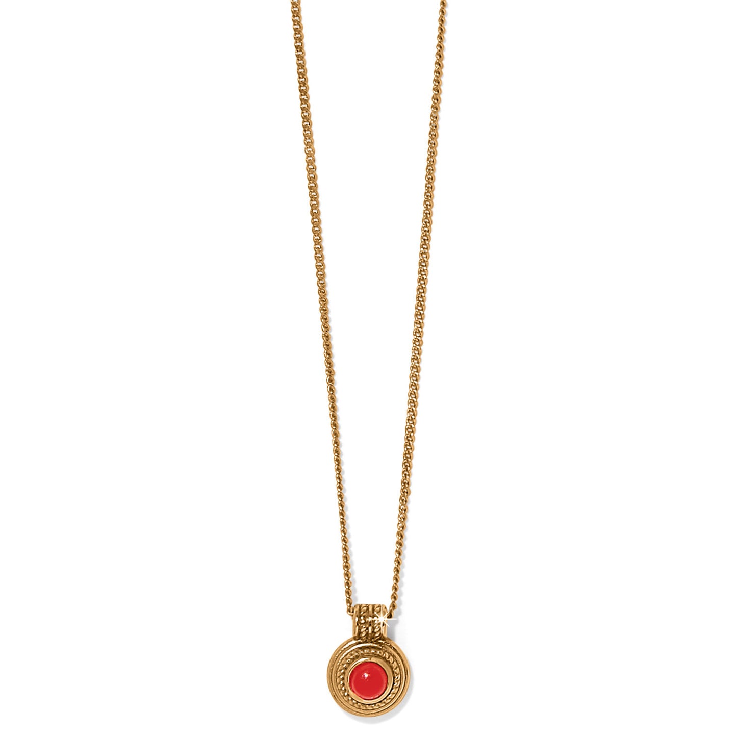 Ferrara Red/Gold Petite Necklace - JM7563