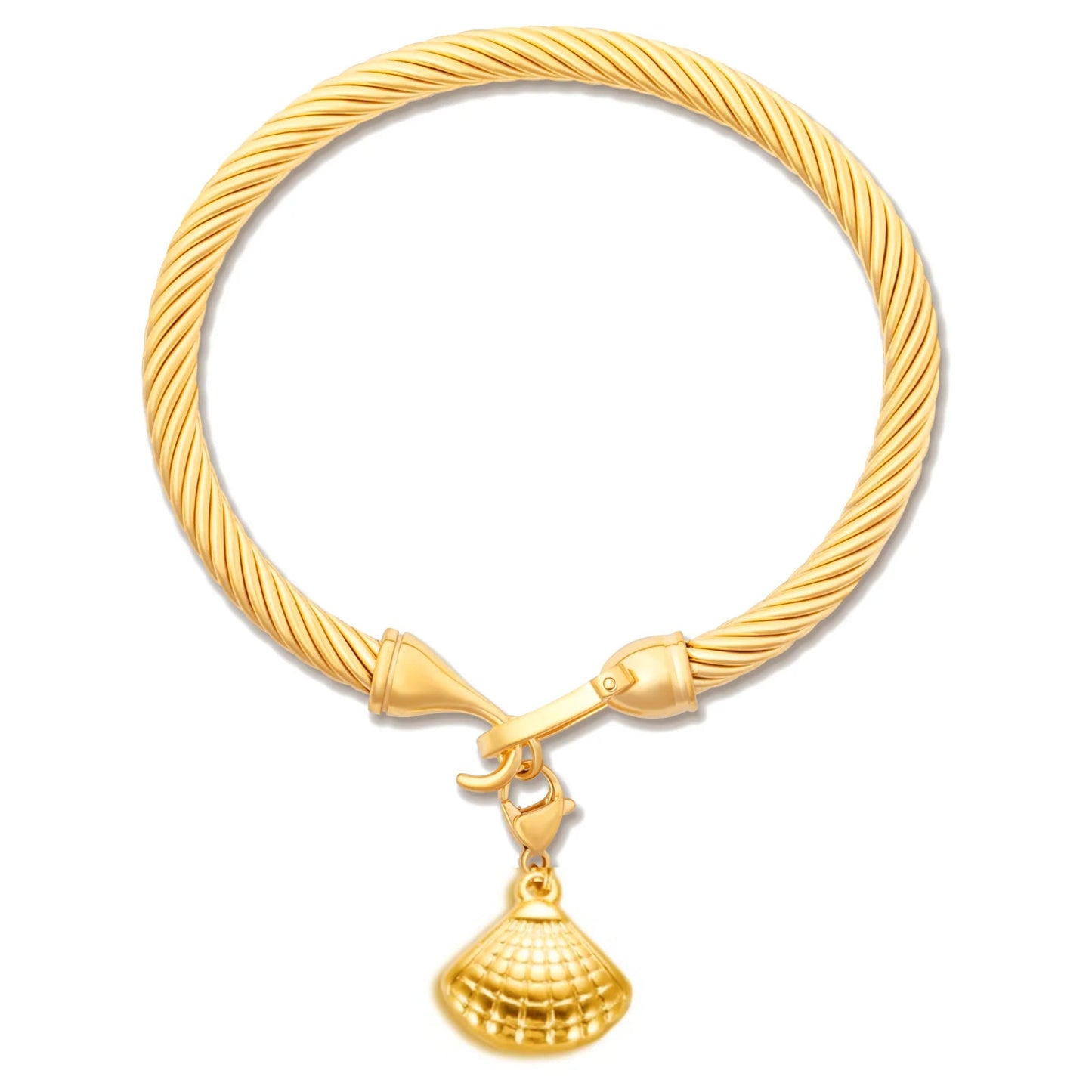 Tatti Gold Shell Bracelet - 91 - She Chester
