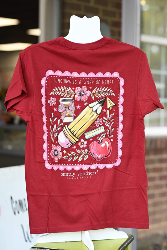 Teaching Work of Heart Tee - She Chester