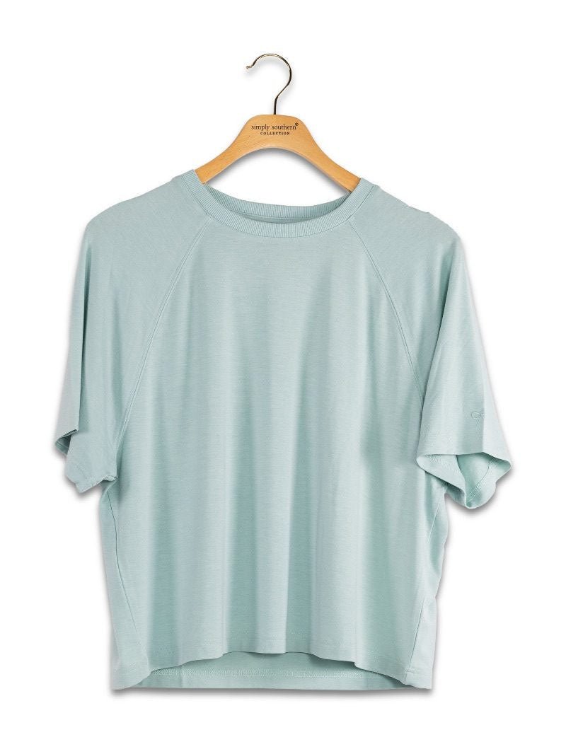 Tina Harbor Blue SS Tee - She Chester