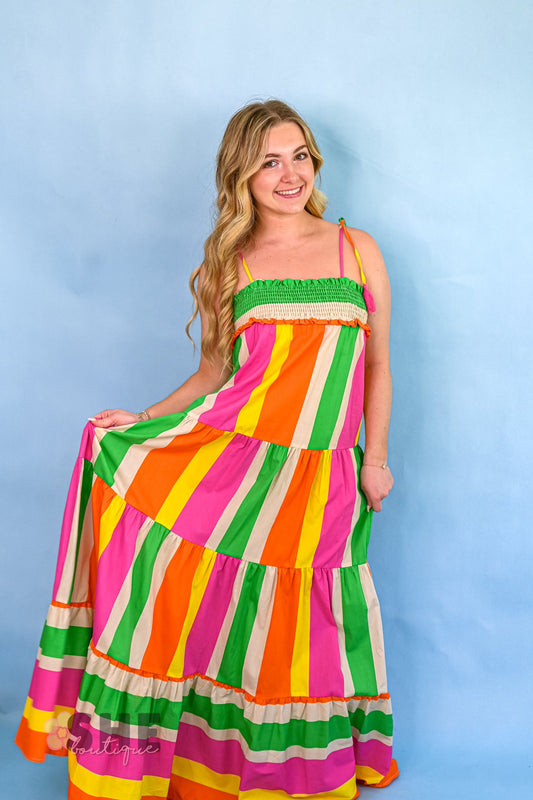 To The Catina Maxi Dress - She Chester