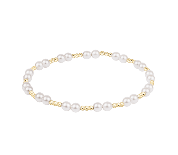 Together Pearl 4mm Bracelet - She Chester