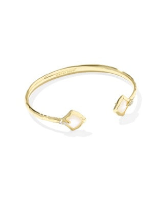 Joelle Cuff Bracelet Gold Ivory MOP