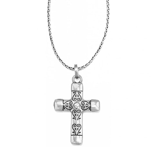 Venezia Reversible Large Cross Necklace JL0591