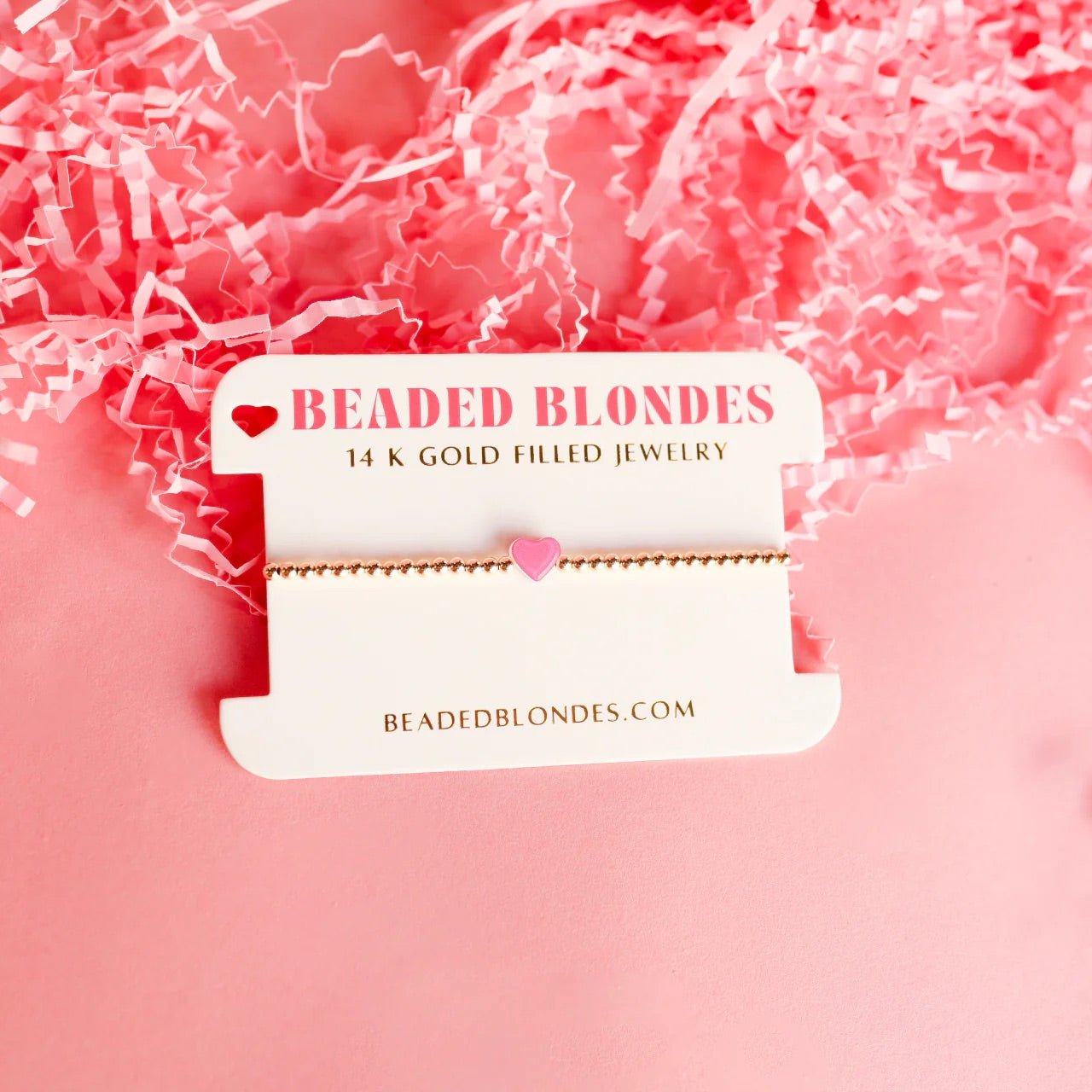 Violet Heart BB Bracelet Standard Size - She Chester