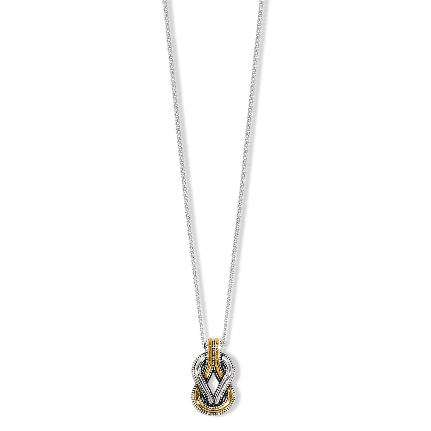 Interlok Harmony Two Tone Petite Necklace - JM7536