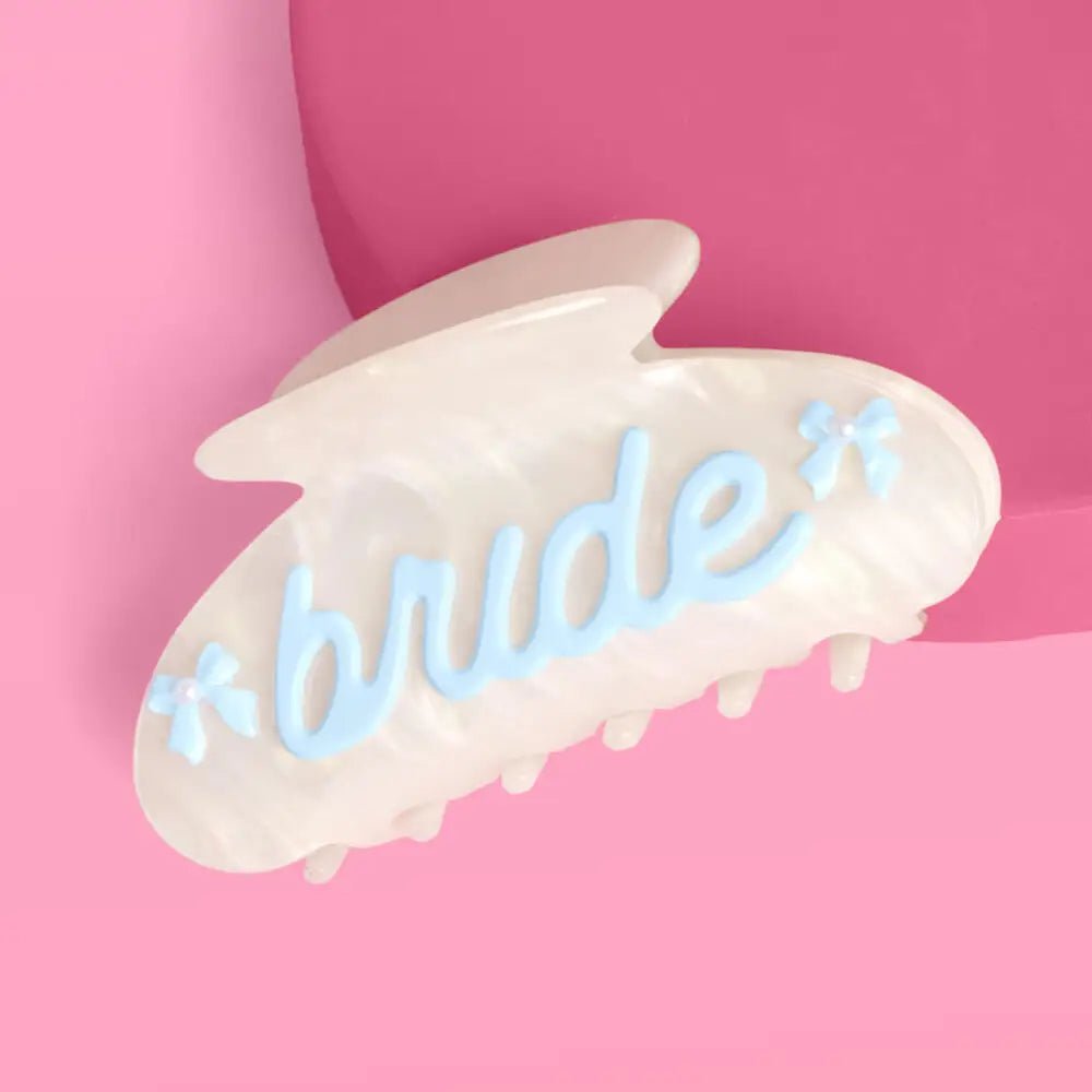 White Bride Hair Clip - She Chester