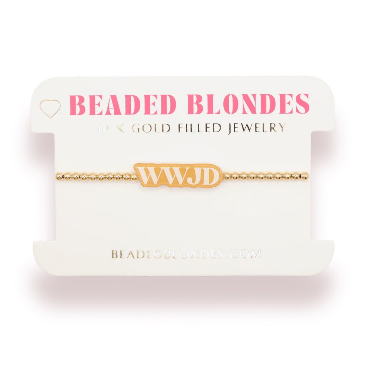 WWJD BB Bracelet Standard Size - She Chester