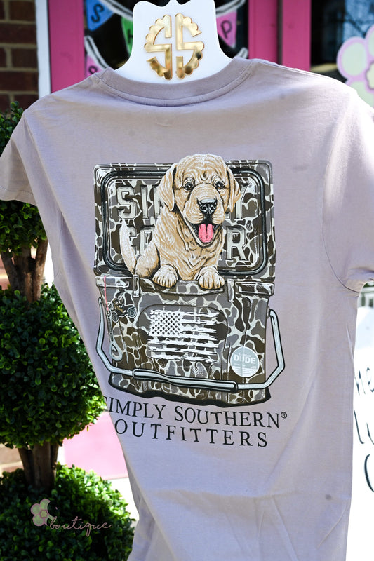 Yellow Lab Cooler Mineral Wash Tee - She Chester