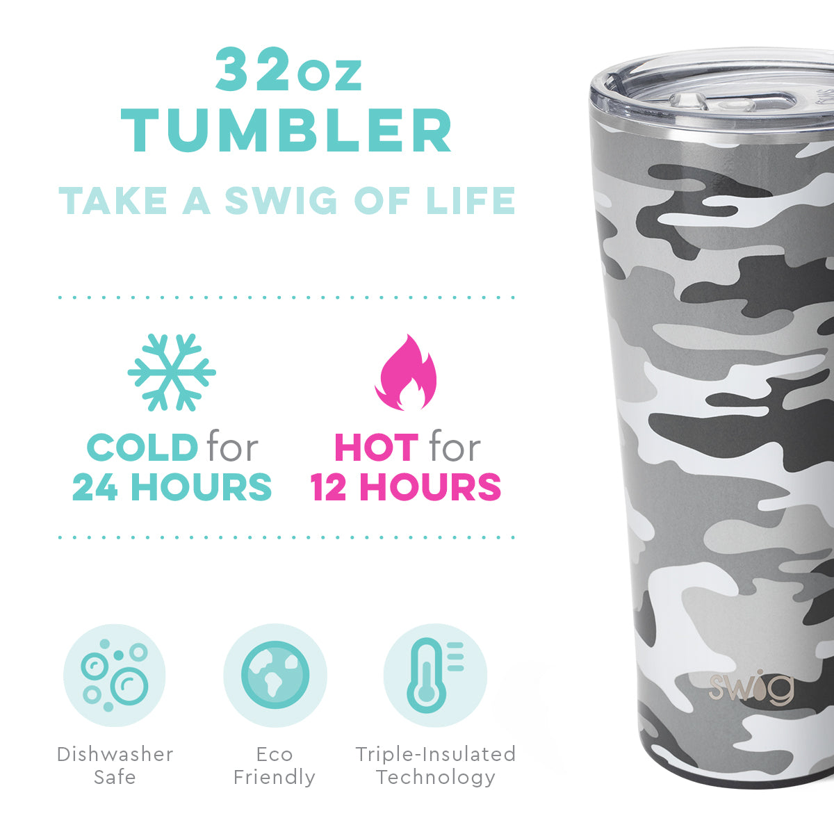 INCOGNITO CAMO TUMBLER (32OZ)