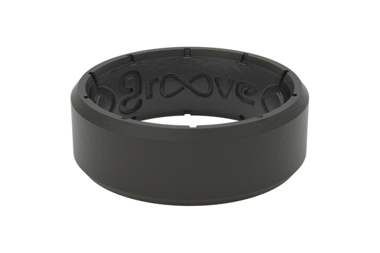 Edge Black/Black Groove Ring -