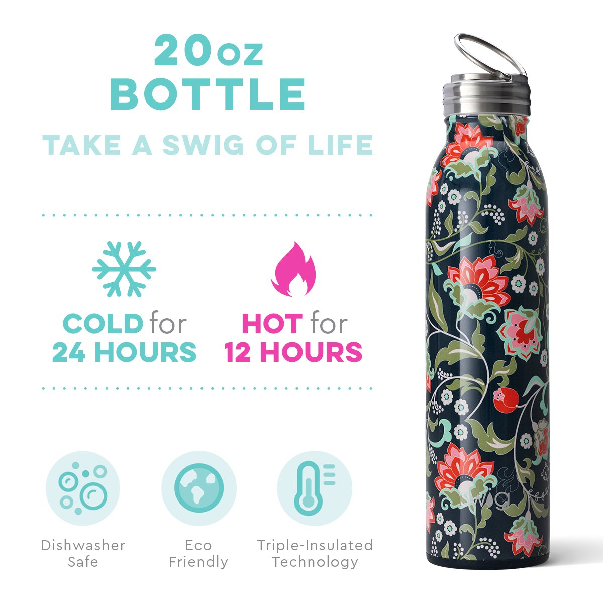 Lotus Blossom 20 oz Bottle