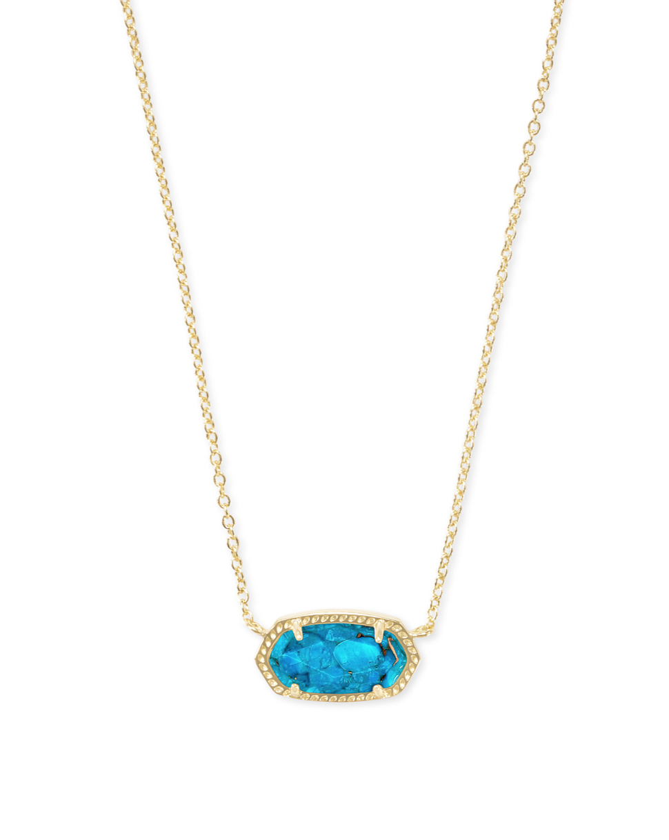 Elisa Gold Bronze Turq