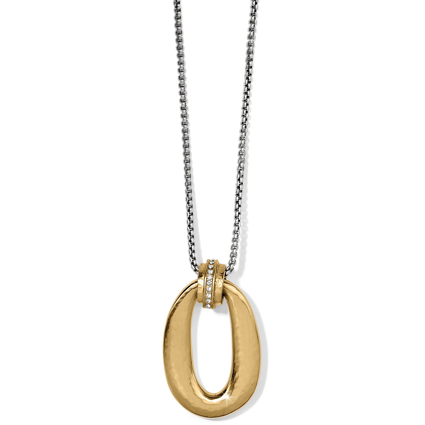 Meridian Lmns Two Tone Long Necklace