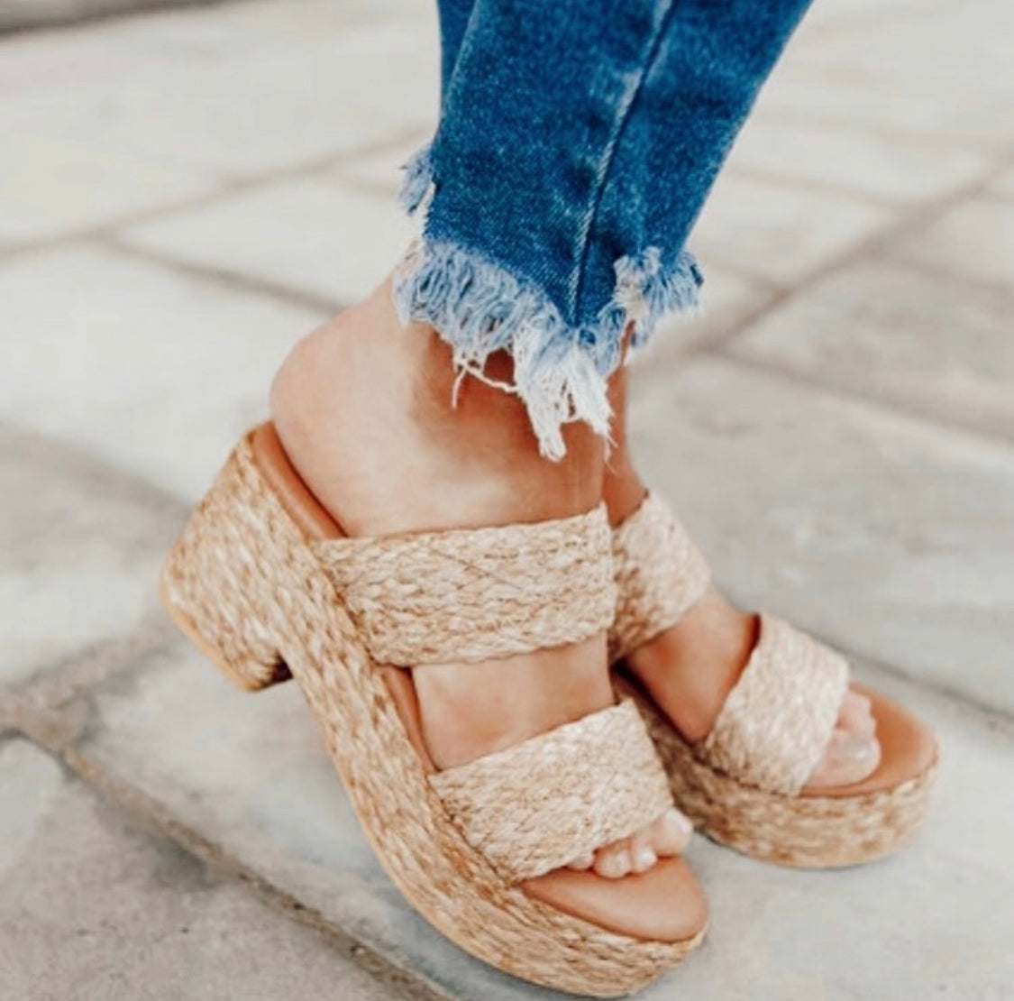 Ocean Ave Platform Sandal