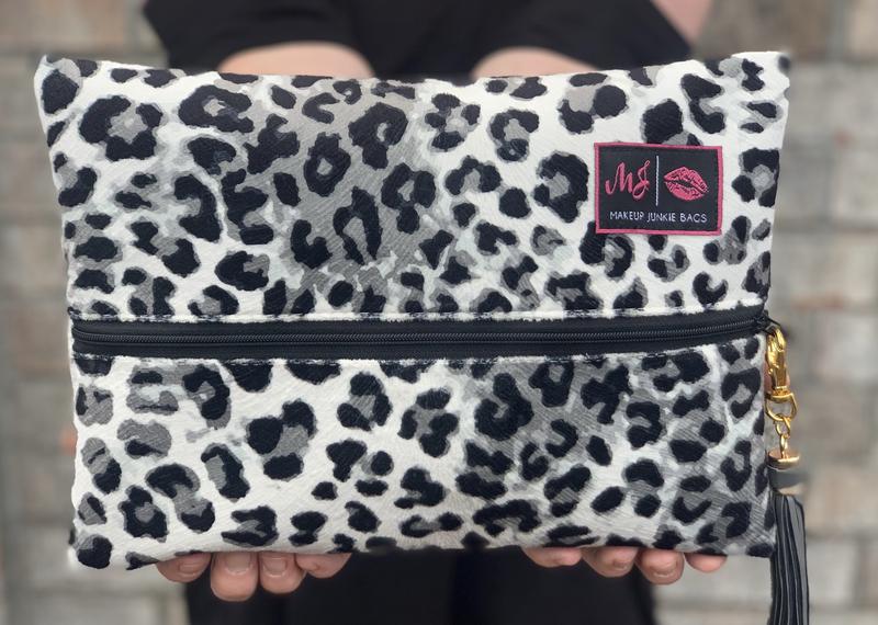 Jungle Cat Medium Makeup Junkie Bag