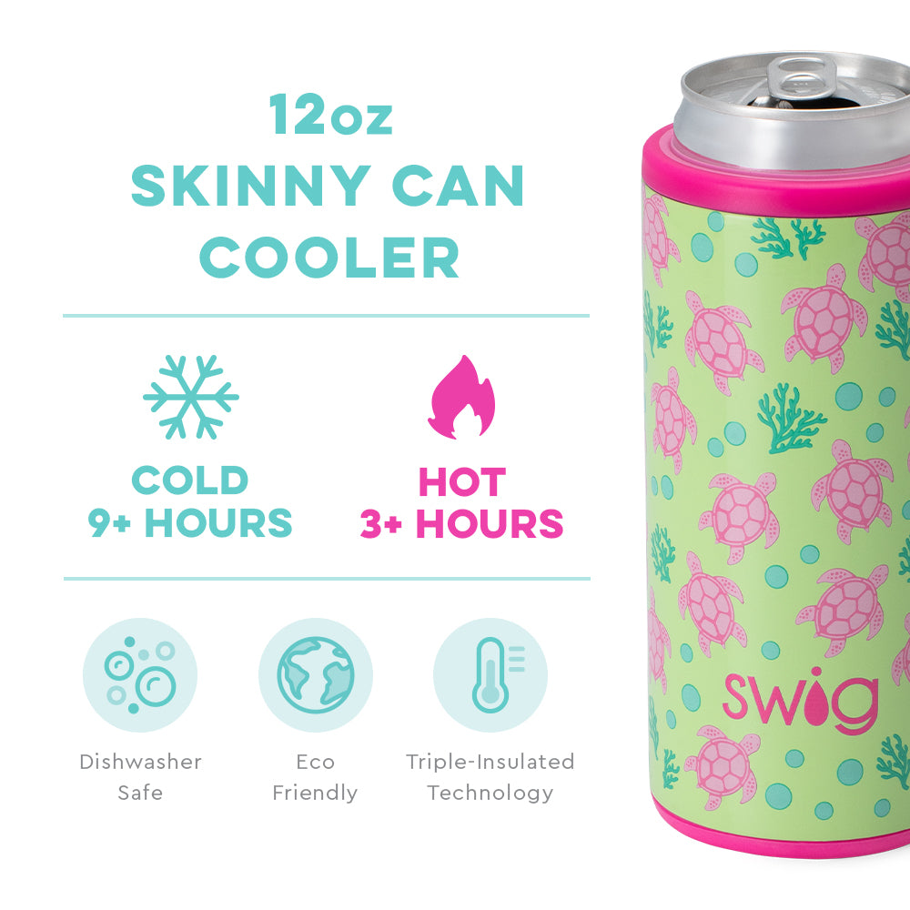 Sea Turtle Skinny Can Cooler (12oz)