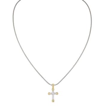 K5192-AF05 SM Cross Necklace 18in Chain