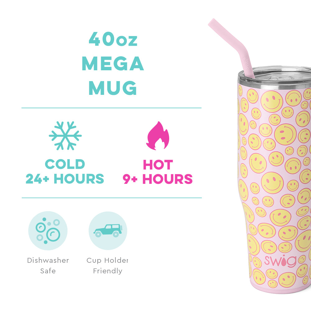 Oh Happy Day Mega Mug 40oz
