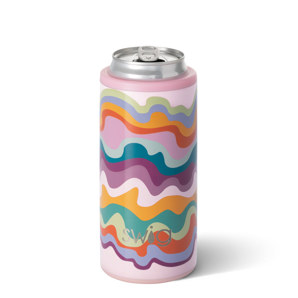 Sand Art Skinny Can Cooler 12oz