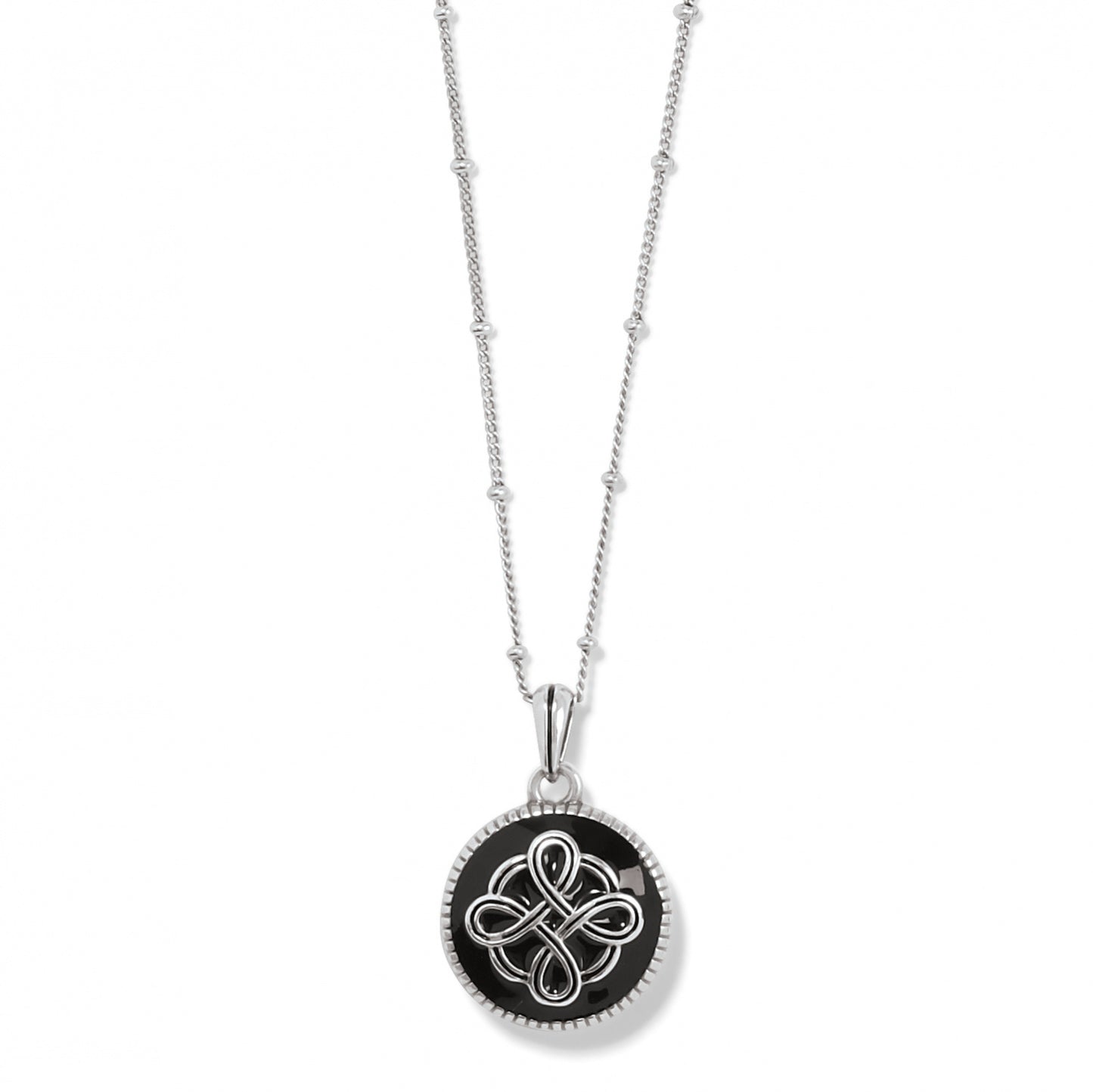 Interlok Noir Reversible Necklace - JM3903