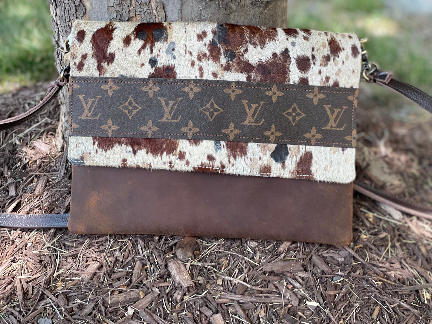 Sweet Emotional - Multi Cow LV Crossbody