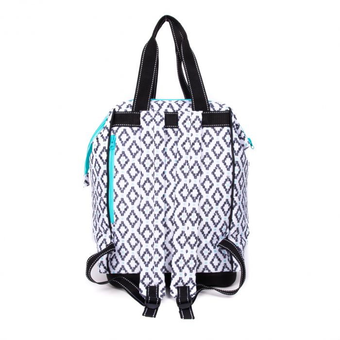 Teal Diamond Backpack Cooler