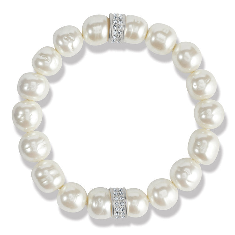 Meridian Petite Pearl Stretch Bracelet - JF0031
