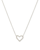 Sophee Heart Small Pendant Necklace Silver