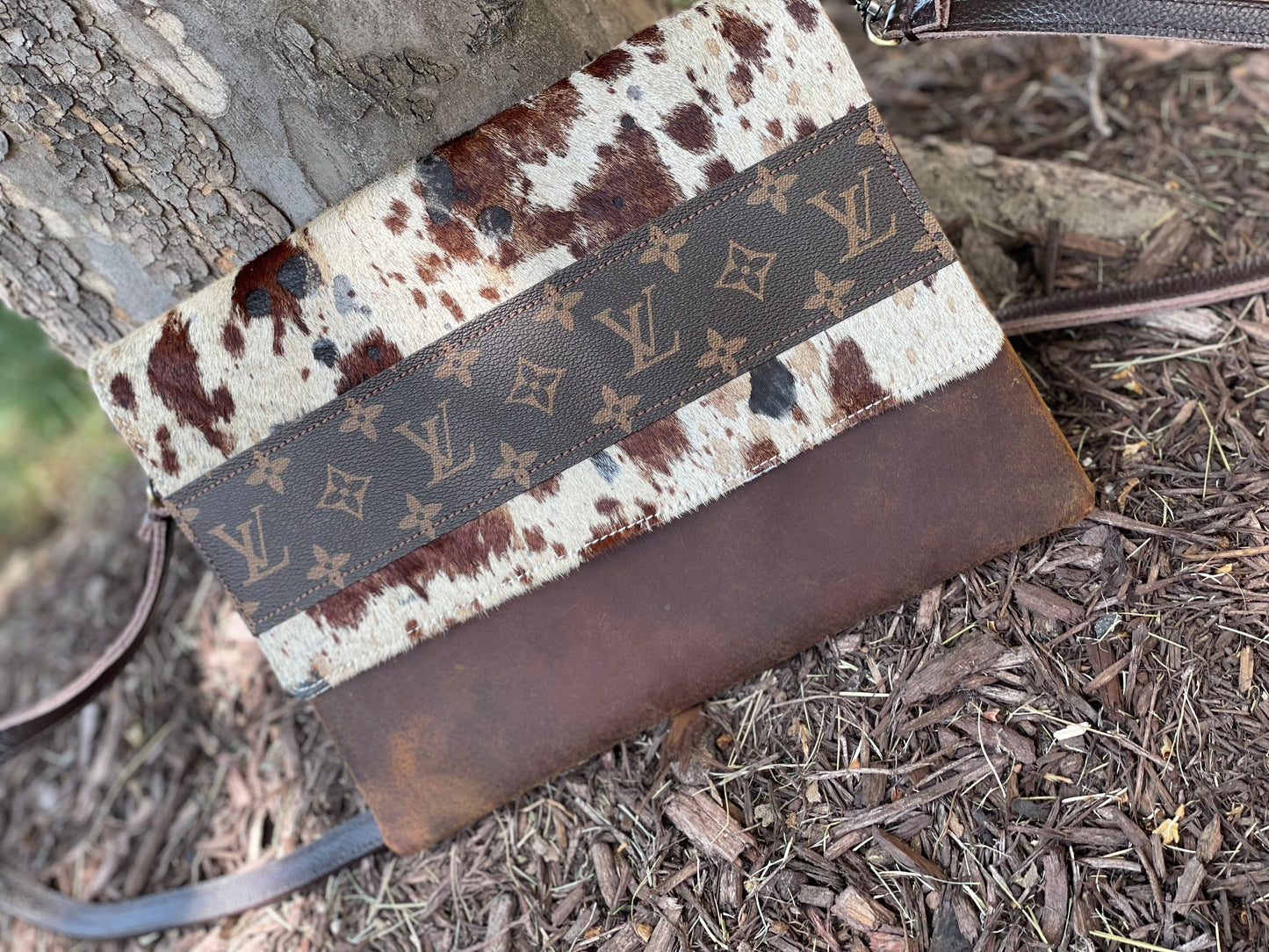 Sweet Emotional - Multi Cow LV Crossbody