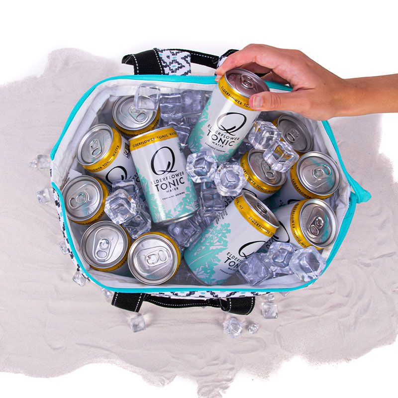 Teal Diamond Backpack Cooler