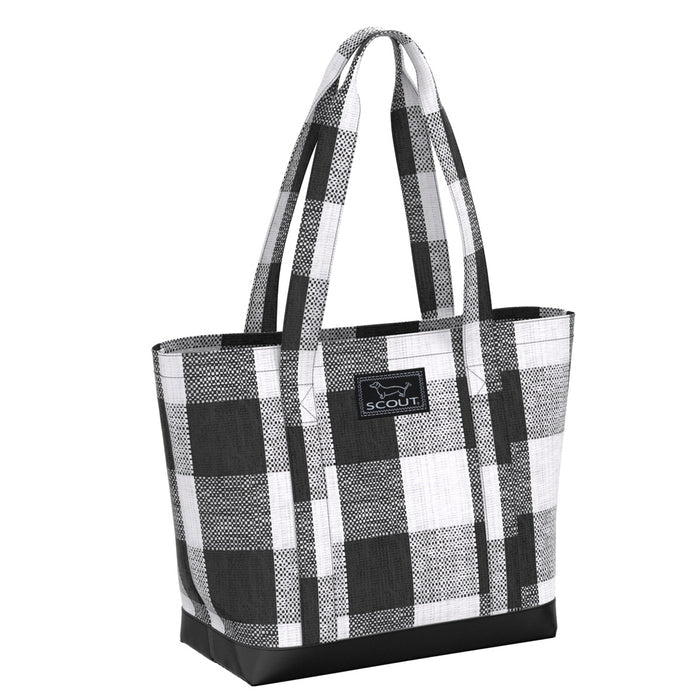 Black Check Toteworthy Shoudler Bag