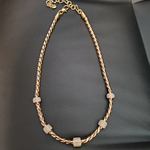 Meridian All Gold Necklace - JN3481