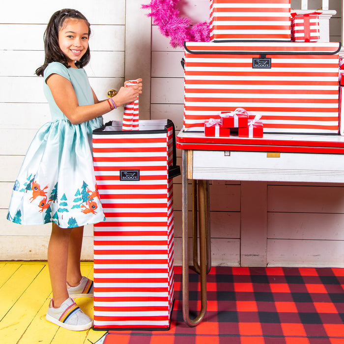 Hot and Heavy Wrap and Roll Wrapping Paper Storage Bin