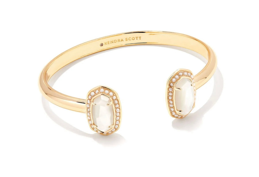 Pearl Beaded Elton - Gold