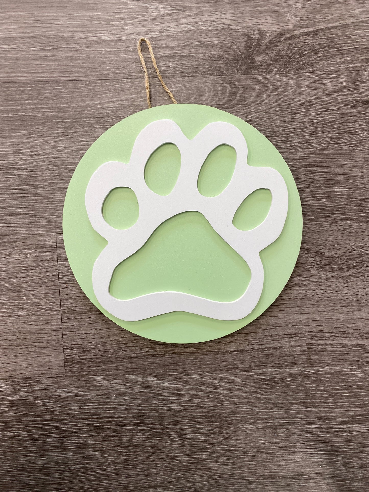 Paw Print Insert