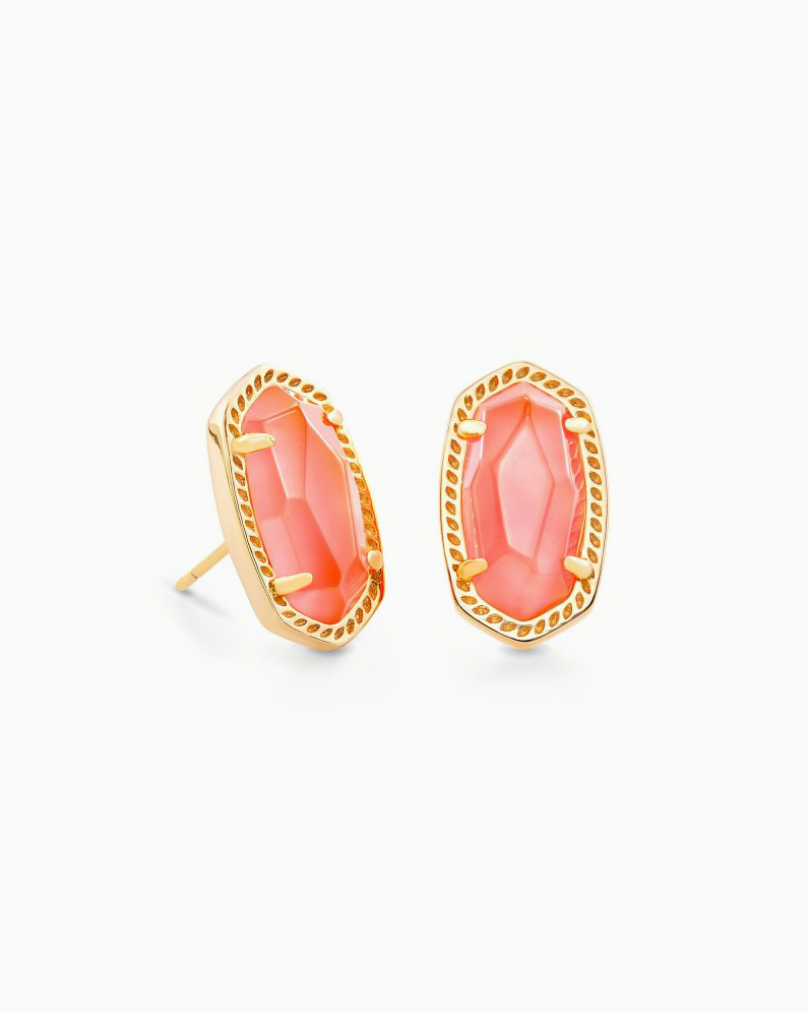 Ellie Gold Coral Illusion