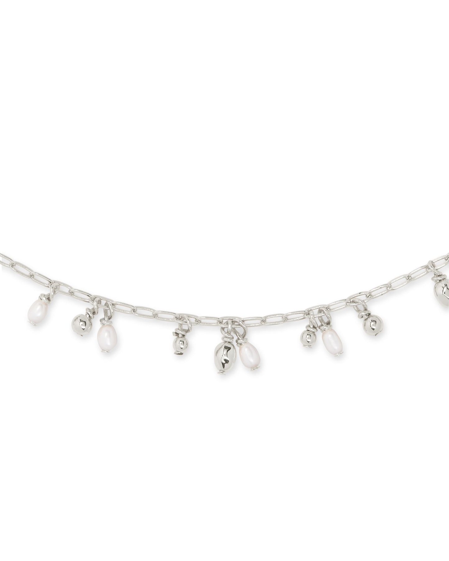 Mollie Choker Necklace Silver