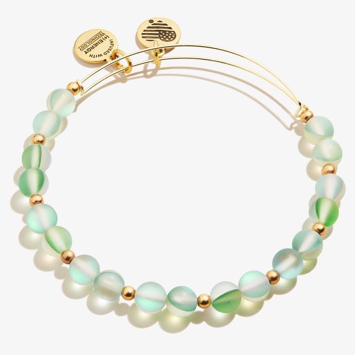 RG Seaglass Seafoam Beaded Bracelet