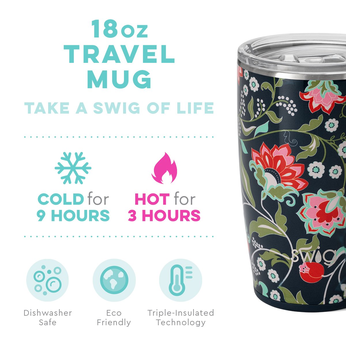 Lotus Blossom 18 oz Mug