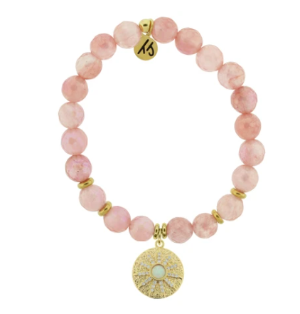 TJazelle Be The Light Gold Bracelet