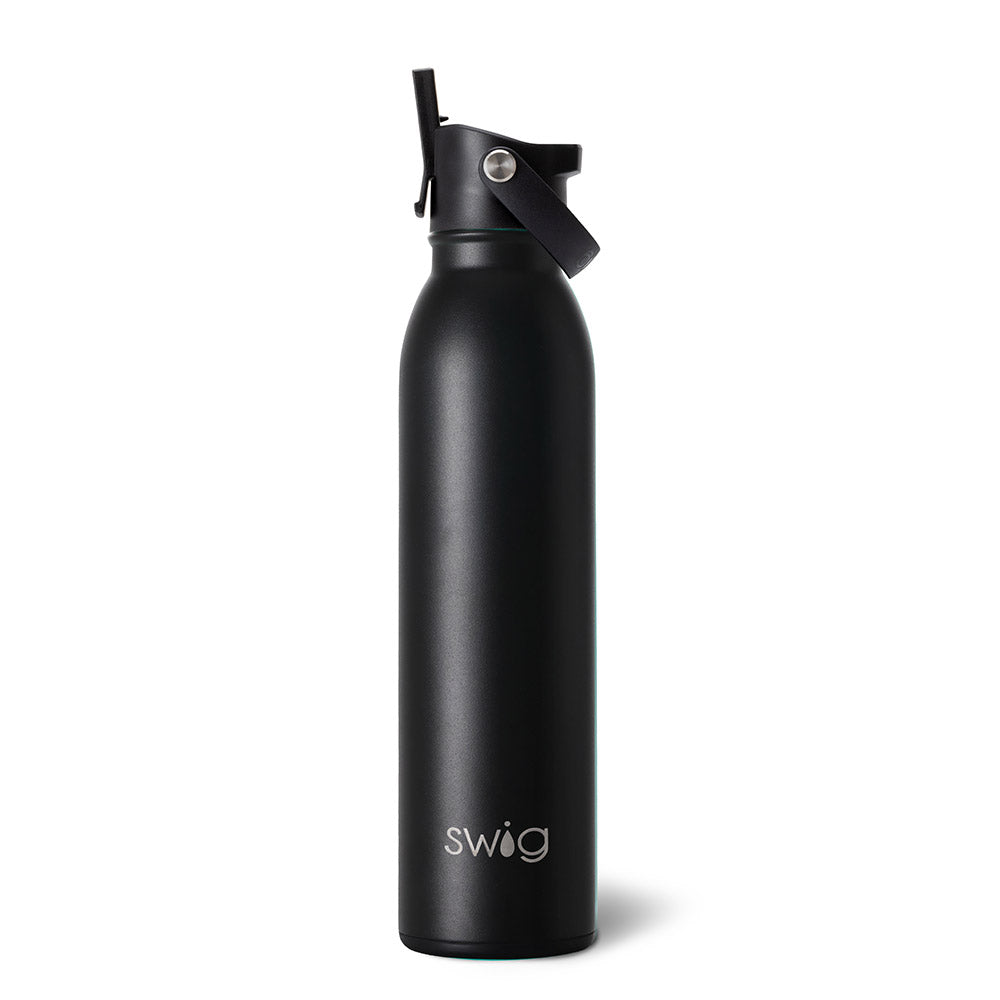 Black Flip + Sip Cap (20oz Bottle)