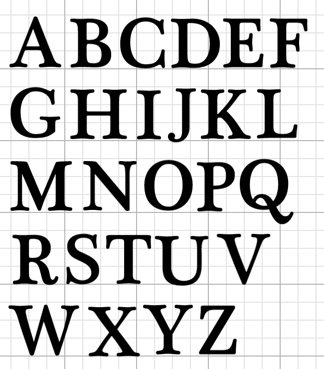 Block Vinyl Decal