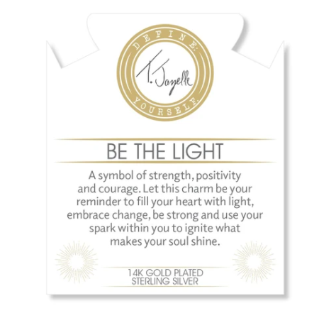 TJazelle Be The Light Gold Bracelet