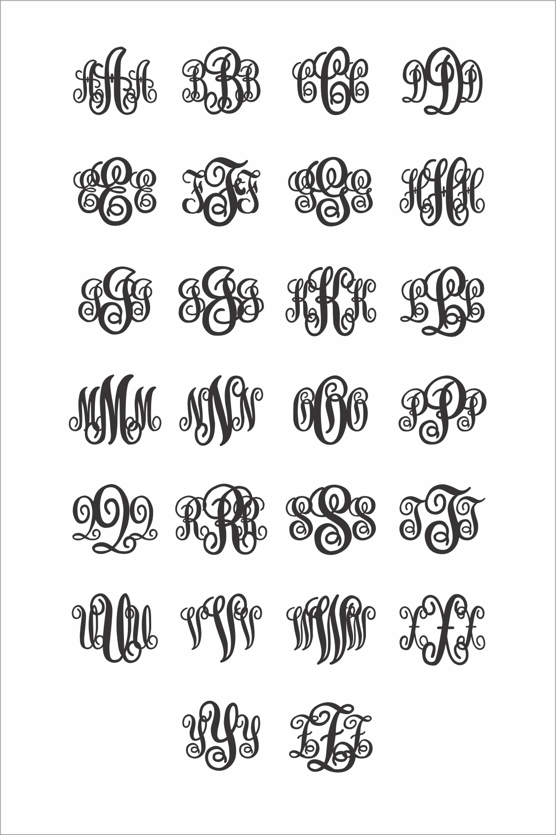 Script Vinyl Decal