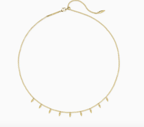 Addison Choker Necklace in Gold