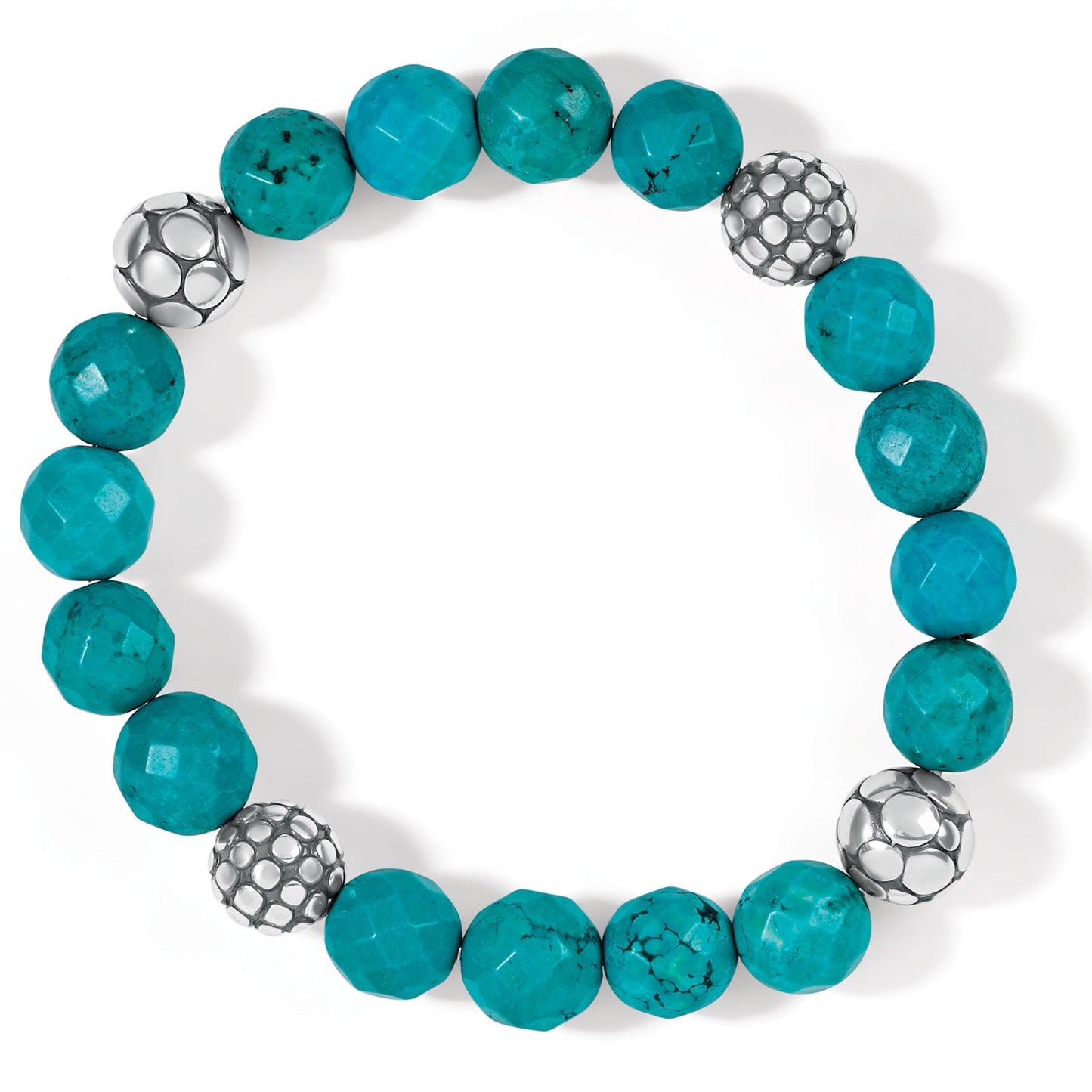 Pebble Turquoise Beaded Bracelets