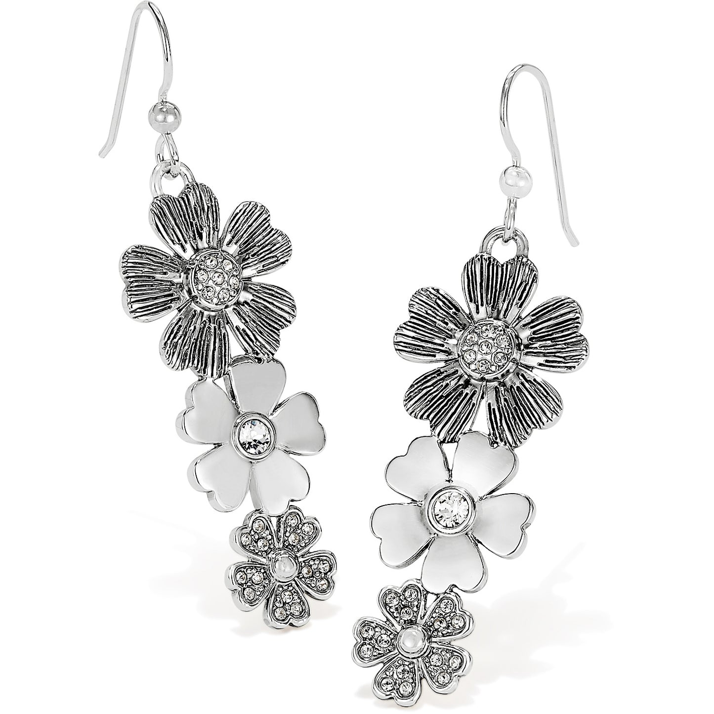 Vienna Flora French Wire Earrings
