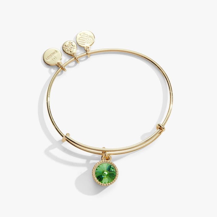 SG August Peridot Bangle II